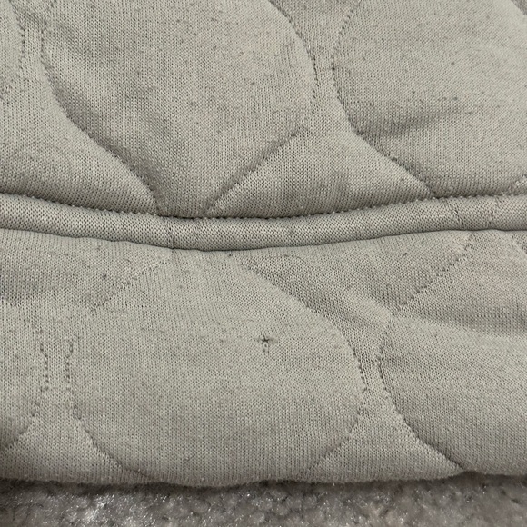 Lululemon Scuba Oversized Quilted Half Zip Color Grey In M/L (*FLAWED*) - Picture 8 of 15